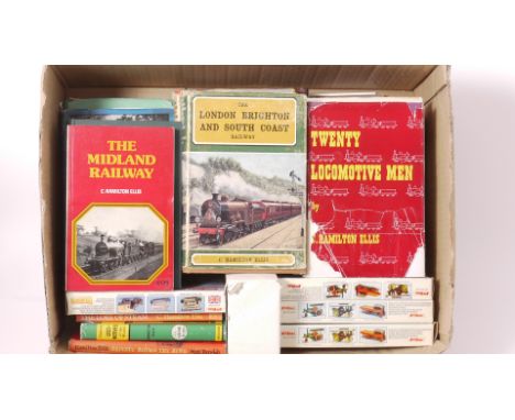 Keil Kraft Unmade Road Steam Engine Kits and Books by Hamilton Ellis, the kits comprising Showman's, Ploughing, Roller and At
