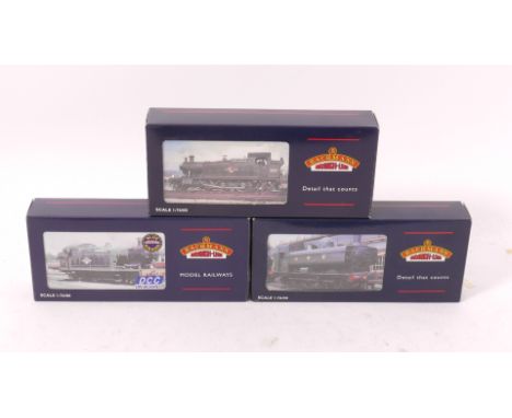 Bachmann OO Gauge DCC-fitted GWR Tank Locomotives, ref 32-076DC, class 56xx 0-6-2T no 6671 and 32-135Z, class 4575 2-6-2T tan