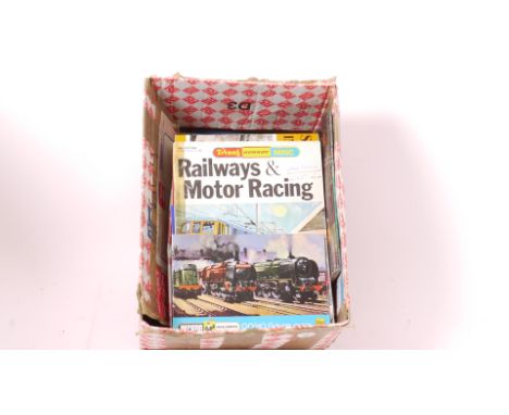 A Quantity of Model Railway Catalogues and Guidance Books, including Triang-Hornby/Hornby catalogues from 12th edition to 31s