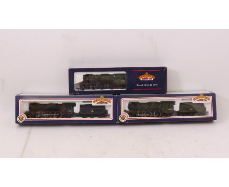 Bachmann OO Gauge V2 class Locomotives and Tenders, in original boxes, comprising 31-550 'Green Arrow' in late BR green as no