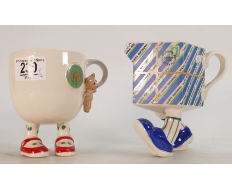 Carlton Ware Waling Happy Birthday Walking jug: together with International Year of the Child similar item(2)