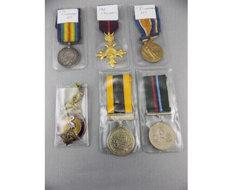 Collection Of Medals To Include WWI Great War For Civilisation And 1914-1918 Medal Awarded To P-5328 L CPL P CUNNINGHAM M.F.P