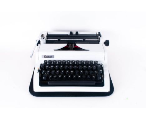 Erika Robotron Typewriter Model 105 Circa 1960's Complete with carrying case. Excellent condition with good quality. Vintage 