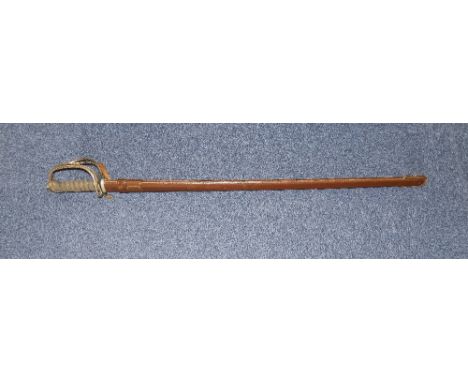 German Dress Sword With Scabbard. 