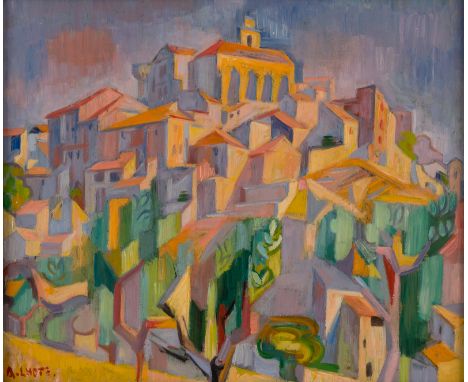 ANDRE LHOTE (FRENCH 1885-1962)Gordes, oil on canvas26 x 35.2 cm (10 1/4 x 13 7/8 in.)signed lower leftPROVENANCESotheby`s, Ne