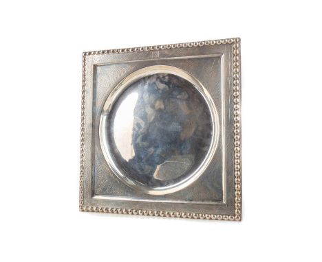 'TRAPRAIN TREASURE' BRITANNIA STANDARD SILVER DISH, MODELLED AFTER THE ROMAN ORIGINAL,maker Brook Brothers, Edinburgh 1923, t