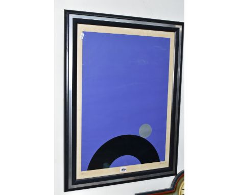 EUGENIO CARMI (ITALY 1916-2016) AN UNTITLED LIMITED EDITION ABSTRACT STUDY PRINT, signed, numbered 38\75 and dated (19)65 to 