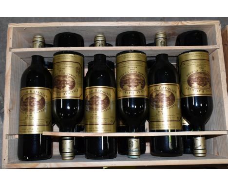 CHATEAU BATAILLEY, One Case containing twelve botttles of CHATEAU BATAILLEY Grand Cru Classe Pauillac, six bottles from the 1