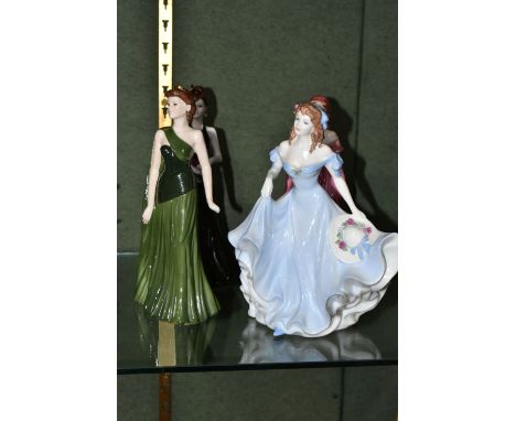 FOUR COALPORT LADIES OF FASHION FIGURINES, comprising Stunning in Black, Pamela - a figurine events exclusive, signed and dat