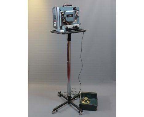 An Eiki projector on stand model RM-1. 