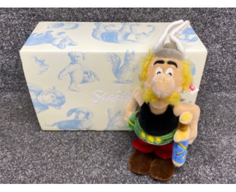 Limited edition Steiff Asterix soft toy with original tags &amp; box