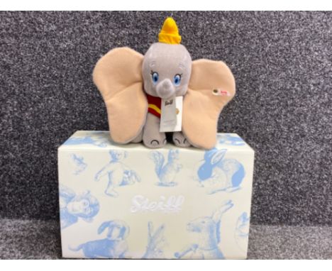 Limited edition Walt Disney Steiff Dumbo soft toy with original box