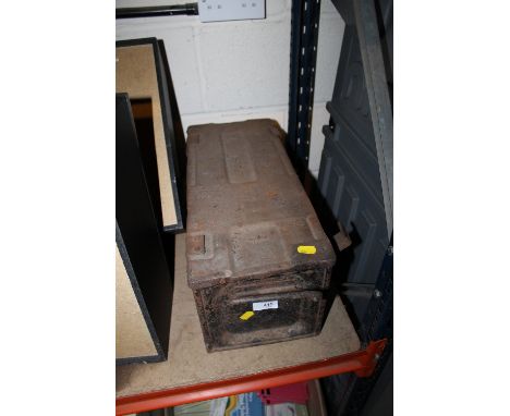 AN AMMUNITION BOX