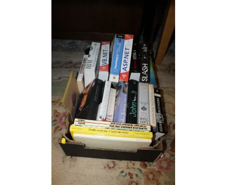 A TRAY OF AUTOBIOGRAPHIES TO INC MAGIC ROUNDABOUT STORY BOOKS