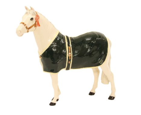 Beswick "Champion Welsh Mountain Pony", model No. A247, BCC 2000, limited edition of 505, white glossIn overall good conditio