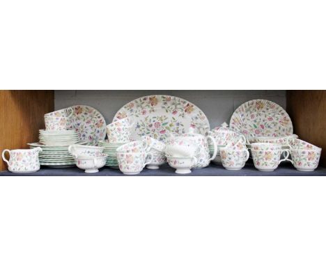 A Minton Haddon Hall Pattern Dinner/Tea Service