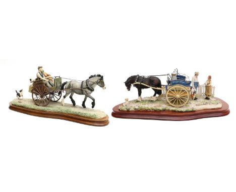 Border Fine Arts 'Market Day', model No. JH27 by Elizabeth MacAllister, limited edition 230/950; together with 'Daily Deliver