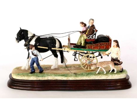Border Fine Arts 'The Beautiful Bradford', model No. B1449 by Ray Ayres, limited edition 42/400, on wood base, with box and c