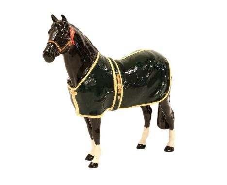 Beswick "Champion Welsh Mountain Pony", model No. A247, BCC 1999, limited edition of 580, black gloss