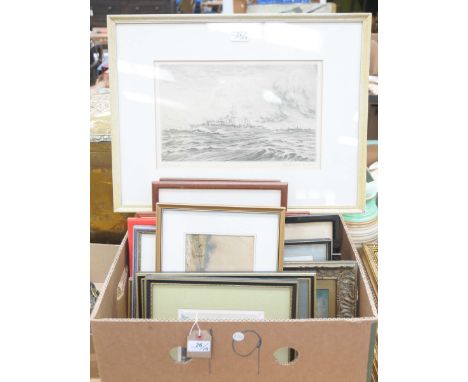 Watercolour of a coaching scene, mid-19th century13cm x 26cm watercolour of a coach going through countryside, framed and gla