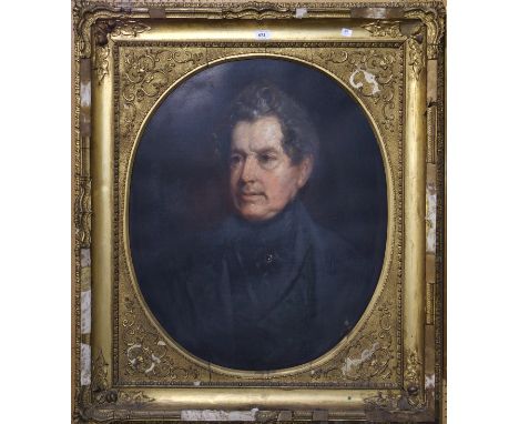 BRITISH SCHOOL portrait of a gentleman, head and shoulders, oil on canvas, 75 x 62 cm Gilbert Telfer Collection, Edinburgh  C