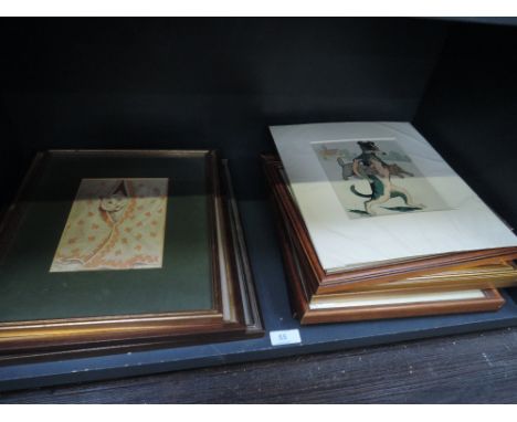 A selection of prints after Louis Wain, various