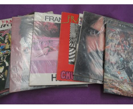 Fourteen Frank Zappa vinyl LP records including Overnite sensation, One size fits all, Lumpy gravy, Roxy and Elsewhere, Ruby 