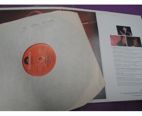 A vinyl LP record, Jimi Hendrix, Hendrix in the West, double album, misprint 1 side labelled one and one is one by Medicine H