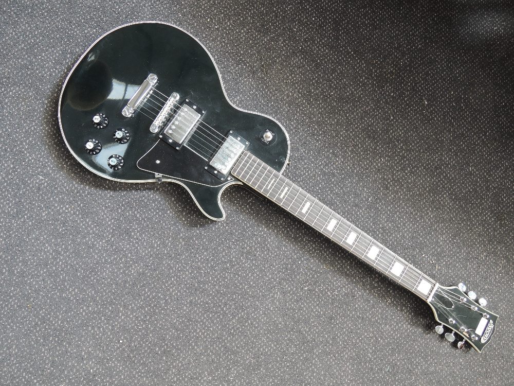 A Avon rose Morris Japanese electric guitar ( Gibson Les Paul'copy