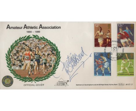 Fatima Whitbread Athlete Signed First Day Cover. Good condition. All autographs are genuine hand signed and come with a Certi