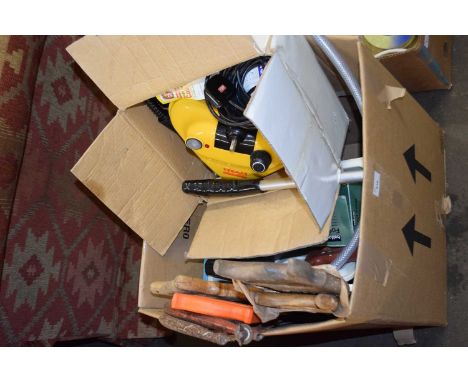 One box of various assorted tools etc