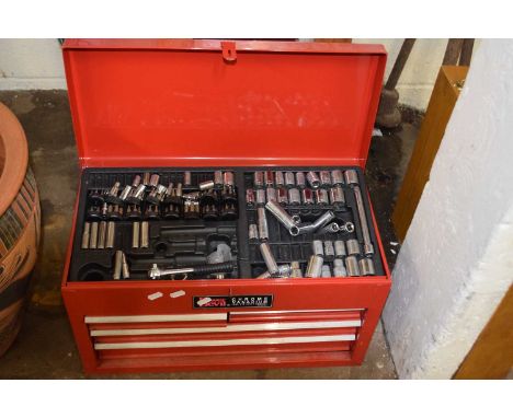 Power Devil tool box and contents