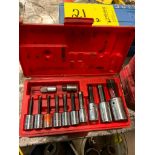 (2) Proto Tools Hex Driver Socket Set, Standard & Metric