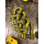 (4) 3-1/4-Ton Capacity Clevises