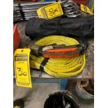 (2) Polyester 1"X 9' Slings & (2) 1" X 2' Slings