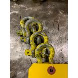 (4) 3/4-Ton Capacity Clevises