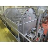 MTC Lump breaker with 55 in. x 60 ft. x 50 in. deep receiving hopper, 15 rotary hammers, 5hp /