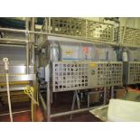 A&M Process double ribbon blender - A mod. no. DRB800 ser. no. 1003127 approx 250 cu-ft, u bottom,