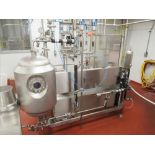 50L Actini #2 test production skid mod. no. N - 2690 soup sterilizer skid, 2. 5 / 13gallons per