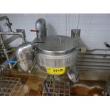 Highland test kettle, ser. no. 88050-2 (2013), s/s, jacketed (2nd Floor, Test Kitchen)