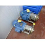 Ampco centrifugal pump mod. no. C216MD127-S ser. no. CC38502-1-3 stainless, 6 in. dia impeller, 7.