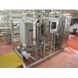 Particulate Radster run tank skid system include (1) 100 gallons dome top, flat bottom product