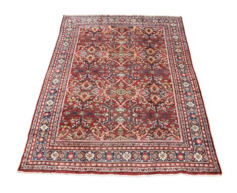 A ZIEGLER MAHAL CARPET approximately 407 x 309cm  Provenance: Property of a Private Collector, Chelsea Embankment Previously 