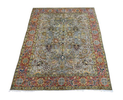 A TABRIZ CARPET approximately 340 x 255cm 