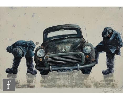 ALEXANDER MILLAR (CONTEMPORARY) - 'Scrapheap Challenge', giclee print on paper, signed in pencil and numbered AP / 75, artist