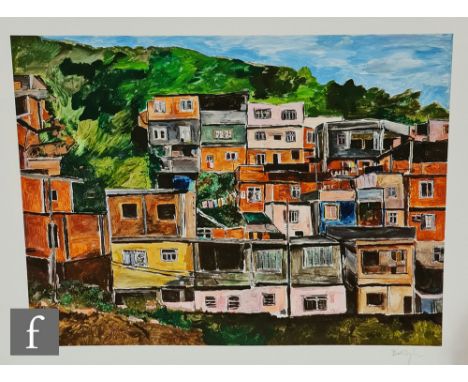 BOB DYLAN (AMERICAN, BORN 1941) - 'The Brazil Series II', the set of three giclee prints comprising Favela Villa Candido, Wag