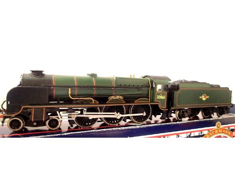 Bachmann 31-403, Lord Anson 30861, BR Green, in excellent condition, box good. P&amp;P Group 1 (£14+VAT for the first lot and