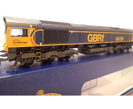 Bachmann 32-980A Class 66, G.B.R.F., weathered, 66728, Institution Of Railway Operators, in very near mint condition, boxed. 
