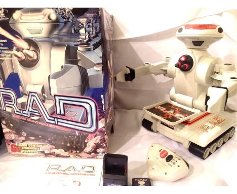 Boxed RAD Robot in working condition, lacking one missile. Not available for in-house P&amp;P, contact Paul O'Hea at Mailboxe