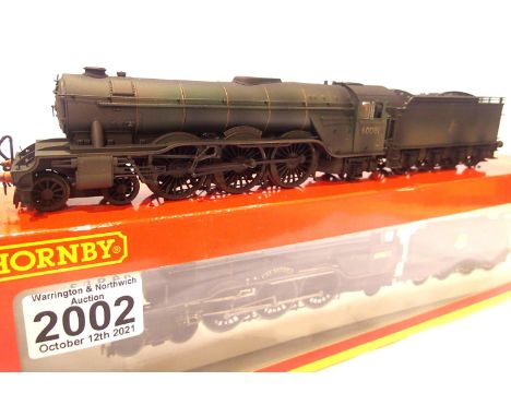 Hornby R2536 Class A1 rename/number 70081 Shotover, BR Green, Early Crest, Heavy Weathering, in excellent condition, box very